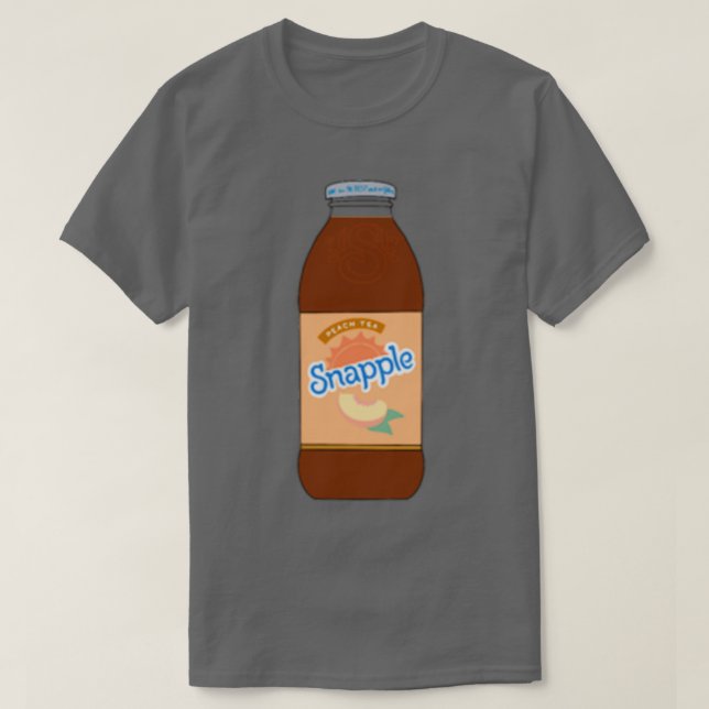 T-shirt Pomme de thé de pêche (Design devant)