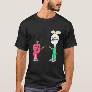 T-shirt pomme et oignon