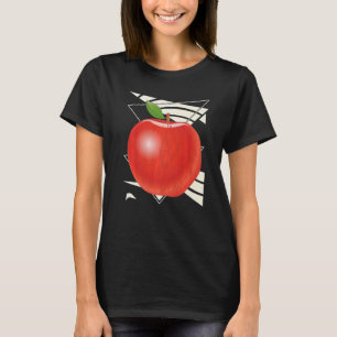T-shirt Pomme Fruit Alimentation Végétalien Vitamines Frui