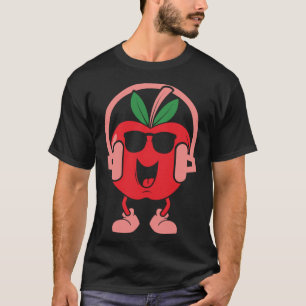 T-shirt Pomme Fruit Cute Fruit Picket Panier