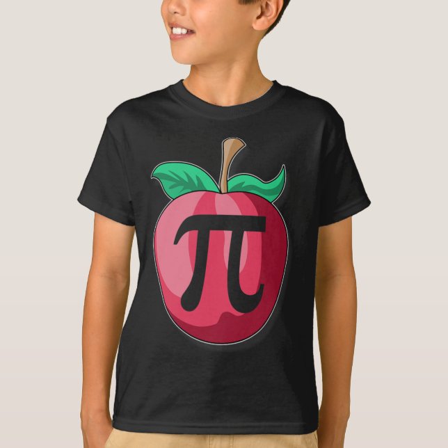 T-shirt Pomme Pi Funny Enseignant Math Thanksgiving Jour G (Devant)