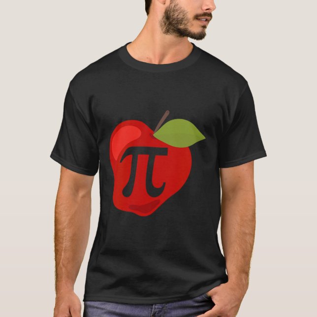 T-shirt Pomme Pi Funny Enseignant Math Thanksgiving Jour G (Devant)