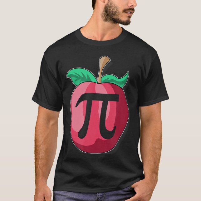 T-shirt Pomme Pi Funny Enseignant Math Thanksgiving Jour G (Devant)