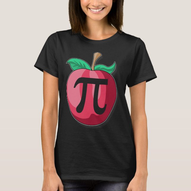 T-shirt Pomme Pi Funny Enseignant Math Thanksgiving Jour G (Devant)