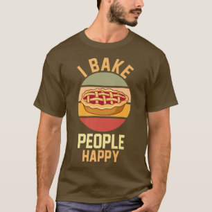 T-shirt Pomme Pie Baker Cuisson Aliment Amateur Footy I Ba