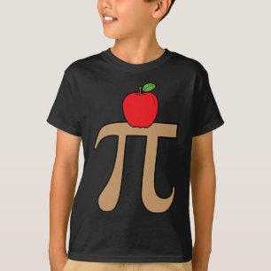 T-shirt Pomme Pie Pi Math Pun