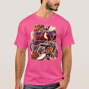 T-shirt Pomme poison dorée