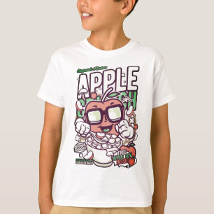 T-shirt pomme pour enfants de céréales