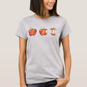 T-shirt Pomme pour l'enseignant Pommes rouges Enseignement