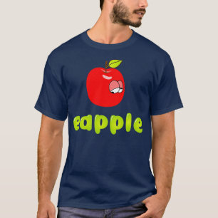 T-shirt pomme rouge