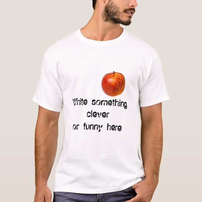 T-shirt Pomme rouge (Devant)