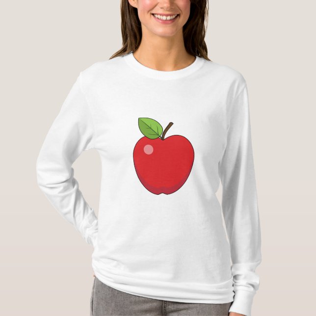 T-shirt Pomme rouge (Devant)