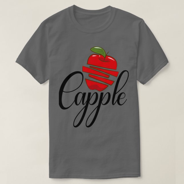 T-shirt Pomme rouge 3 (Design devant)