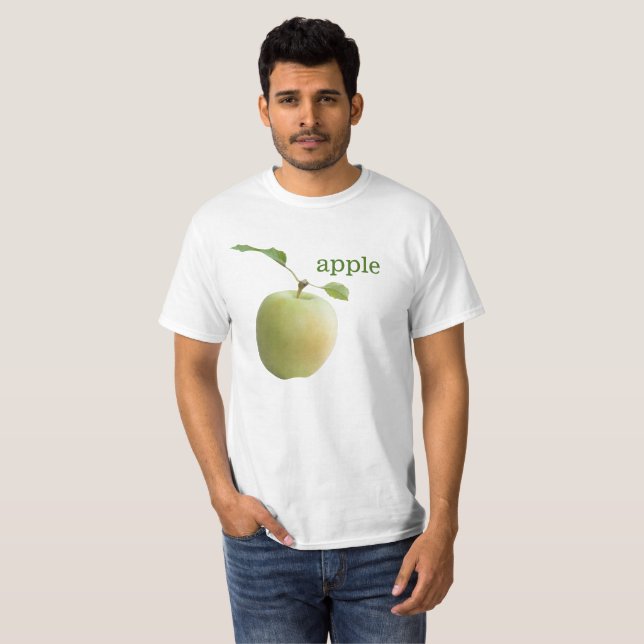 T-shirt Pomme verte (Devant entier)
