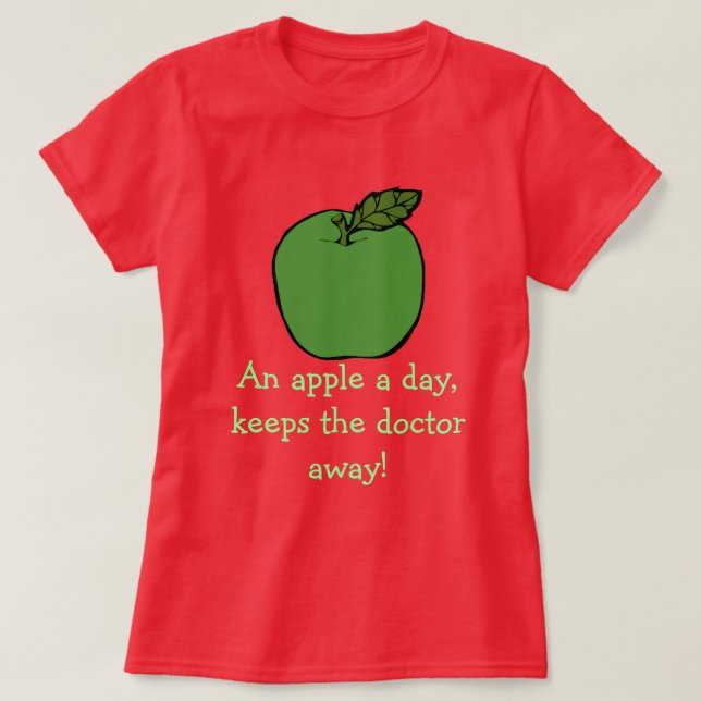 T-shirt Pommes (Design devant)