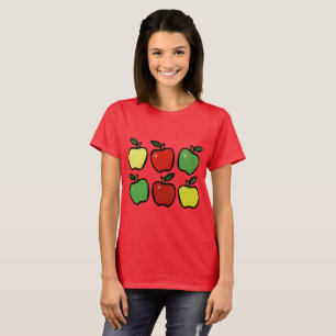 T-shirt Pommes amusantes