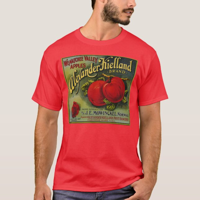 T-shirt Pommes d'Alexandre Keilland (Devant)