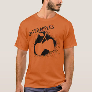 T-shirt Pommes d'argent les années 70 bandes psychédélique