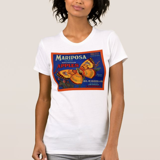 T-shirt Pommes de Mariposa (Devant)