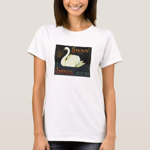 T-shirt Pommes de marque de cygne