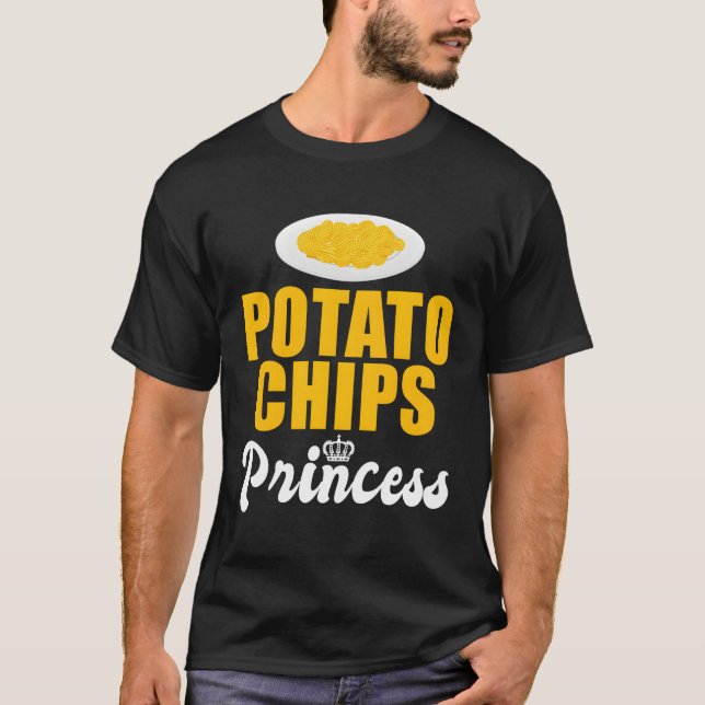 T-shirt Pommes de terre Princesse (Devant)