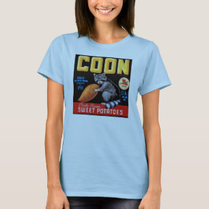 T-shirt Pommes de terre sucrées de marque de coton