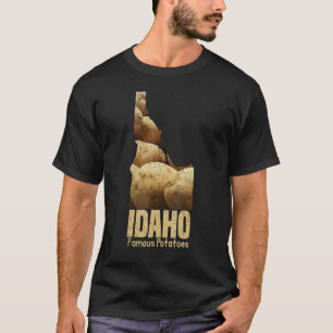 T-shirt Pommes de terre vintages Idaho