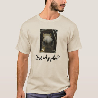 T-shirt Pommes obtenues ? longue pièce en t gainée