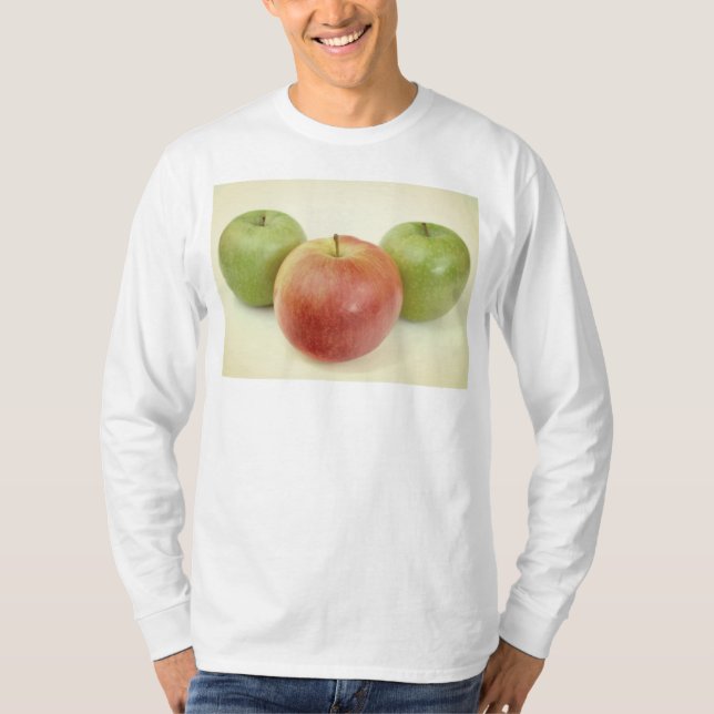 T-shirt Pommes photo de fruits (Devant)