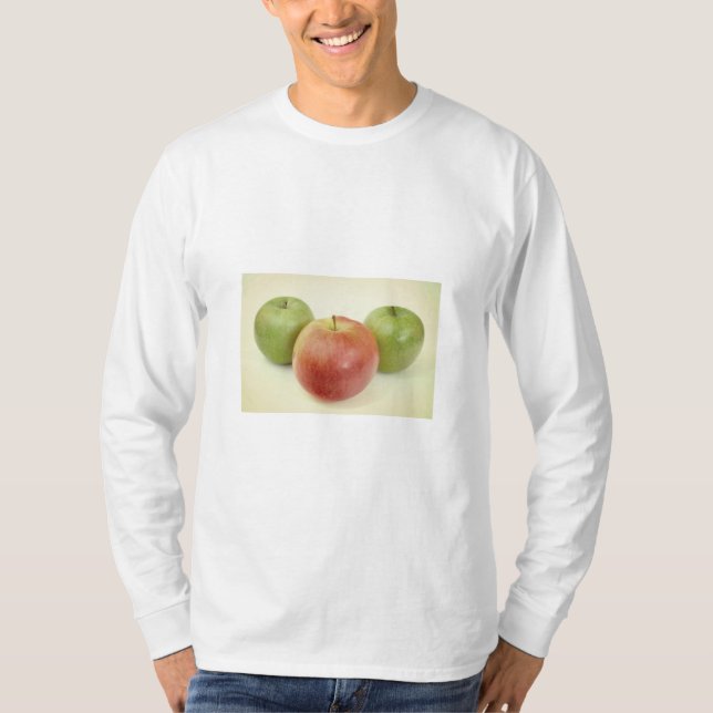 T-shirt Pommes photo de fruits (Devant)