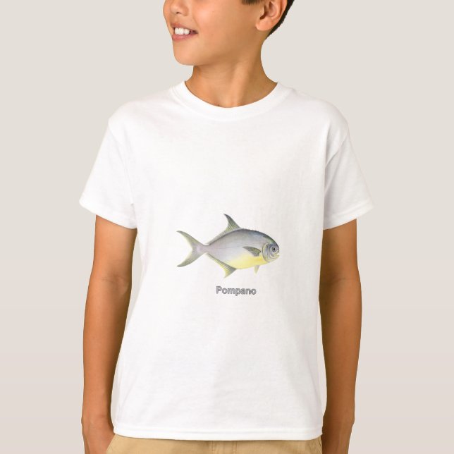 T-shirt Pompano (intitulé) (Devant)