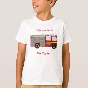 T-shirt Pompe à incendie personnalisée