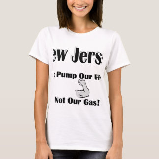 T-shirt Pompe de NJ notre gaz de poings pas