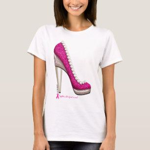 T-shirt Pompe de perle de parties scintillantes de
