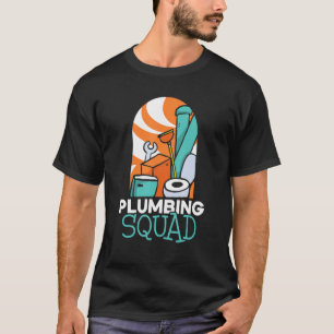 T-shirt Pompe de plomberie Plomber Plomber Plumbers Pipe P