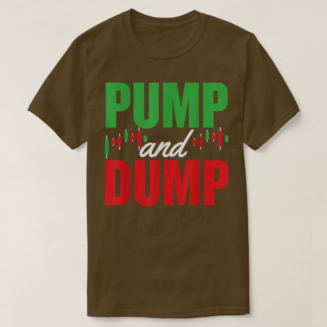 T-shirt Pompe Et Sauter Crypto Est Un Scam simulateur drôl (Design devant)