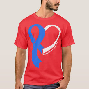 T-shirt Pompe Maladie Sensibilisation Espoir Amour Coeur R
