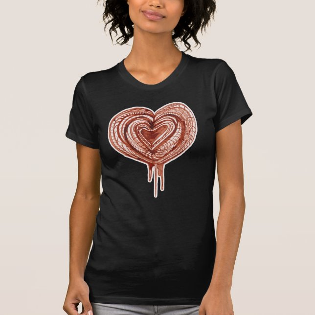 T-shirt Pompe Musculaire (cœur) dessin (Devant)