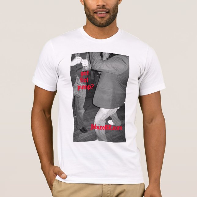 T-shirt Pompe obtenue de poing ? Chemise (Devant)