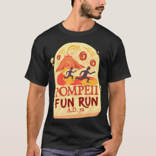 T-shirt Pompeii Fun Run Cadeau Pour Un Coureur