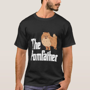 T-shirt Pompère Pomeranian Daddy Pom Amoureux des chiens P