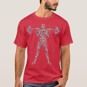 T-shirt Pompes d'élévateur à poids