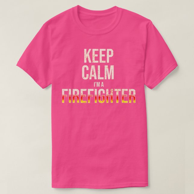 T-shirt Pompier (Design devant)