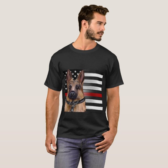 T-SHIRT POMPIER (Devant entier)