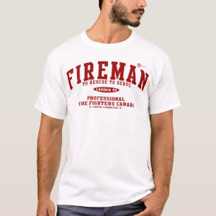 T-shirt Pompier