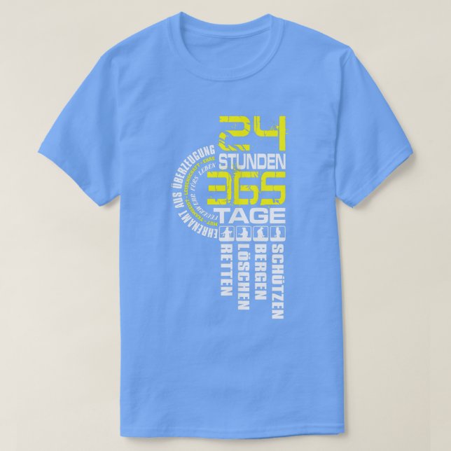 T-shirt Pompier Appel d'urgence 112 Service d'urgence D (Design devant)