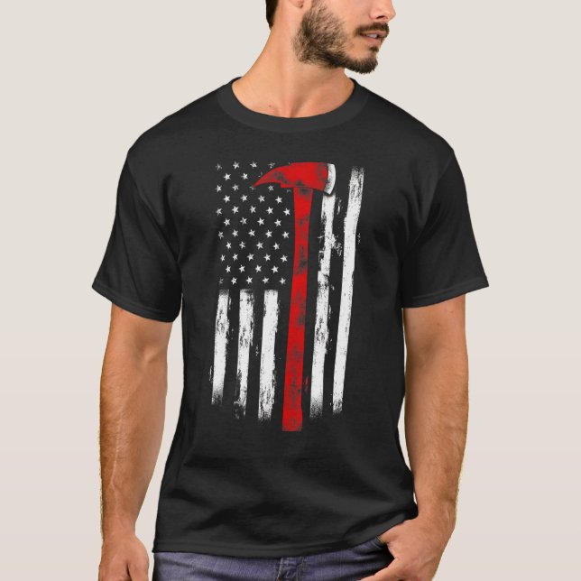 T-shirt Pompier Ax Pompier Ax American Ax (Devant)