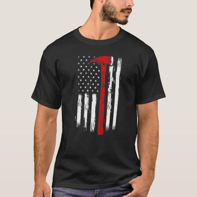 T-shirt Pompier Ax Pompier Ax American Ax (Devant)