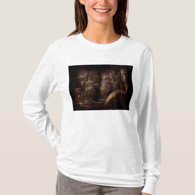 T-shirt Pompier - Brigade de seaux (Devant)