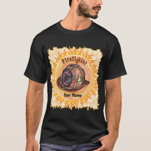 T-shirt pompier casque pompier pompier